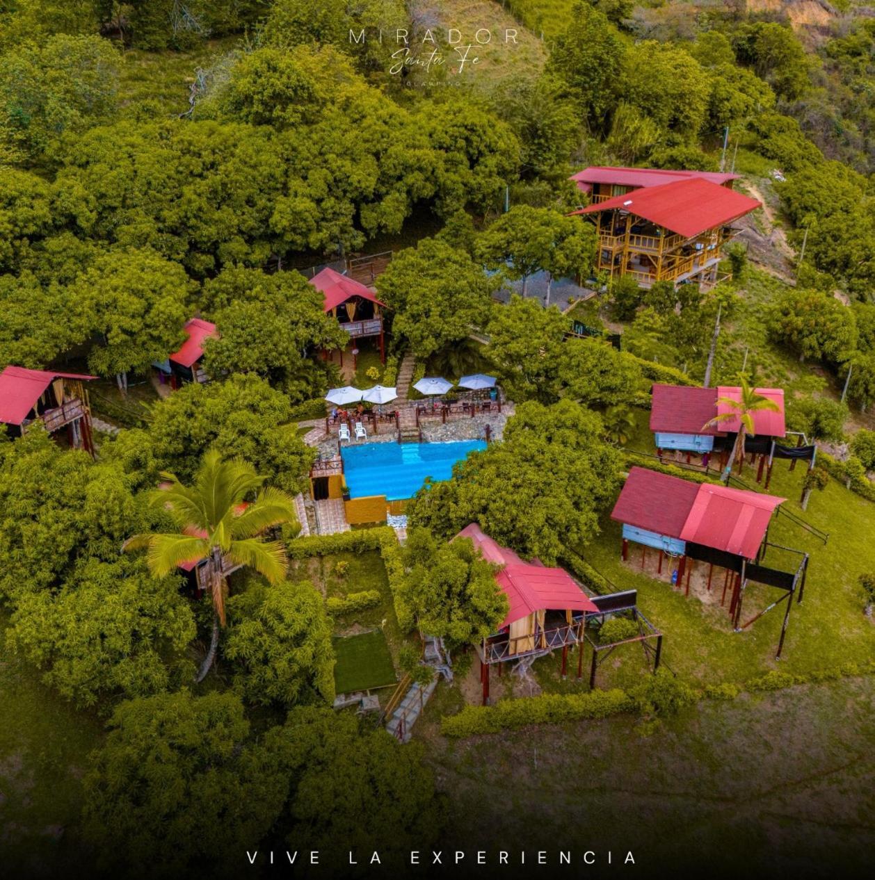 Glamping Mirador Santa Fe-Sopetran Hotel Ngoại thất bức ảnh